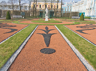 Image showing View of park in Pushkin