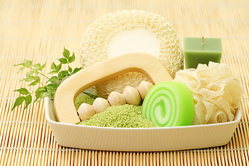 Image showing bath cosmetics