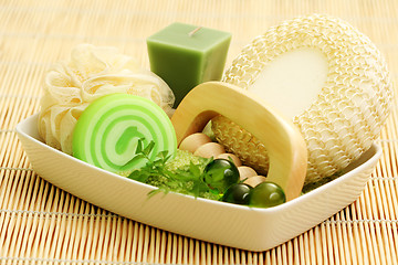 Image showing bath cosmetics