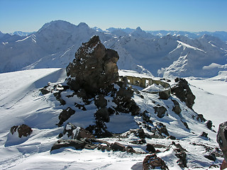 Image showing Ruins in mountains