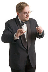 Image showing young conductor