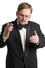 Image showing young conductor