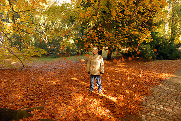 Image showing teenboy in park