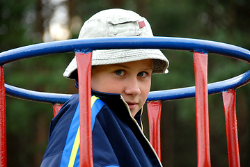 Image showing Boy on the playground