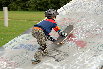 Image showing skateboard ramp