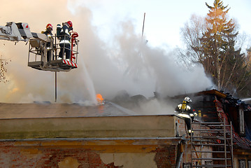 Image showing fireman