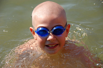 Image showing boy in googles