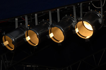Image showing Stage Lighting