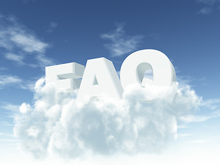 Image showing faq