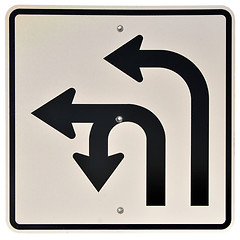 Image showing Left & U-Turn