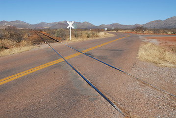 Image showing Railway intersection