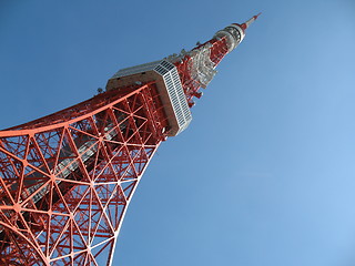 Image showing Tokyo Tower with copyspace