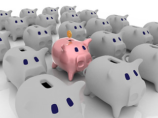 Image showing Piggy bank