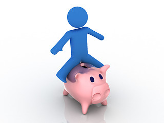 Image showing Piggy bank