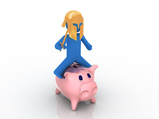 Image showing Piggy bank