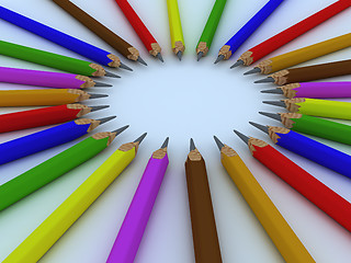 Image showing Pencils