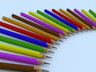 Image showing Pencils