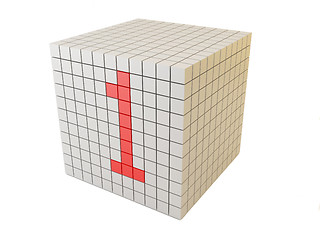 Image showing Cubes 3d