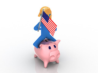 Image showing Piggy bank