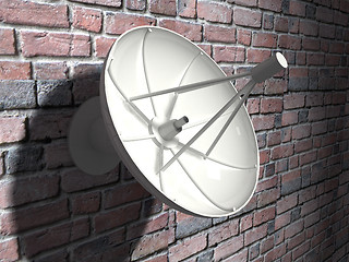 Image showing Satellite dish