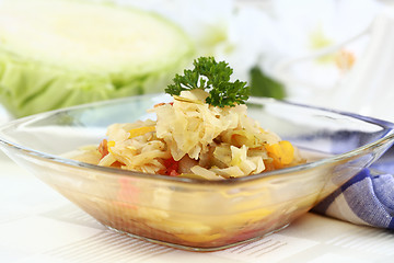 Image showing Cabbage soup