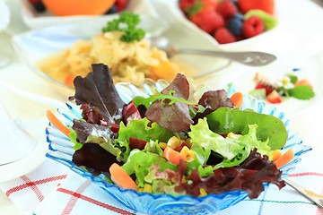 Image showing Mixed vegetable salad