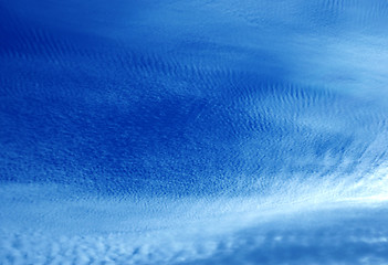 Image showing Cotton_like clouds