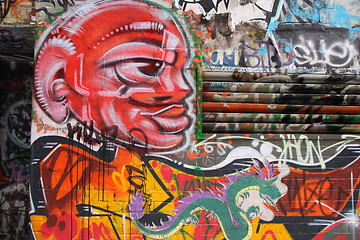 Image showing Melbourne graffiti
