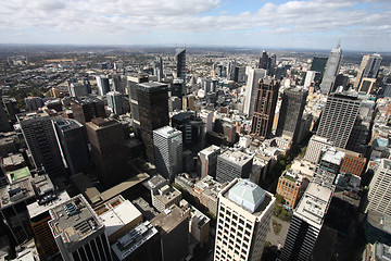 Image showing Modern city - Melbourne