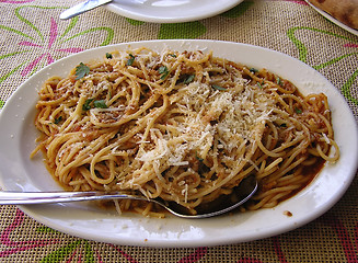 Image showing Spaghetti