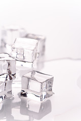 Image showing ice cubes