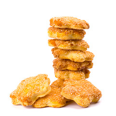 Image showing stack of cookies