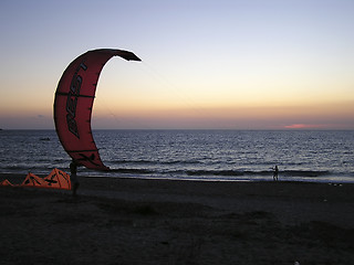Image showing Windsurfing