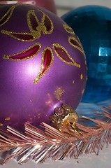 Image showing Ornamental Christmas ball