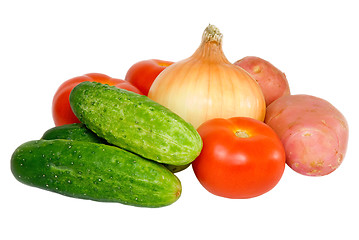 Image showing Vegetable still-life