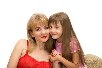 Image showing Mother and daughter