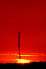 Image showing Radio-mast