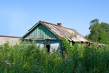 Image showing The old abandoned house