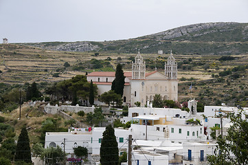 Image showing byzantinne church greek islands paros