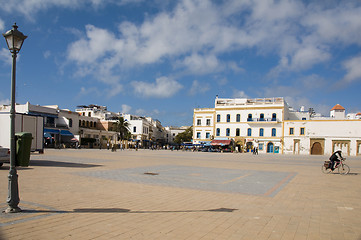 Image showing square in essaouira morocco