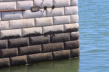 Image showing Sea. Pier.