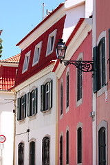 Image showing Traditional stone houses in the Cascais, Portugal