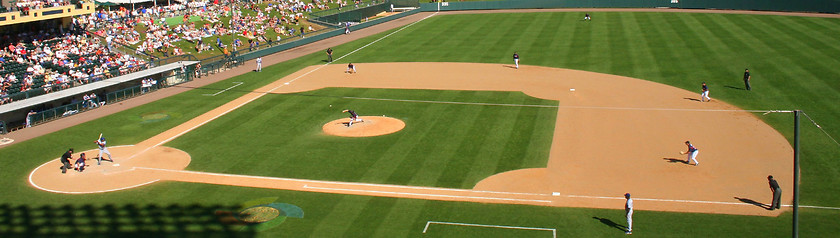 Image showing Baseball Pitch