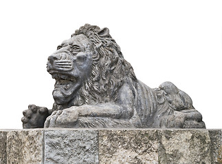 Image showing Stone lion