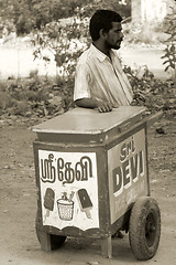 Image showing Icecream man