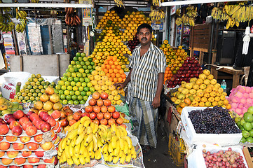 Image showing Fruit Vendor