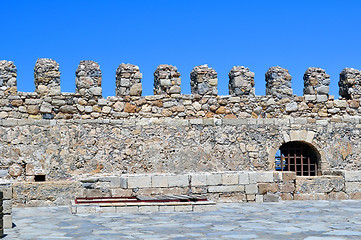 Image showing Fortification: Venetian castle (Koules), in Crete, Greece