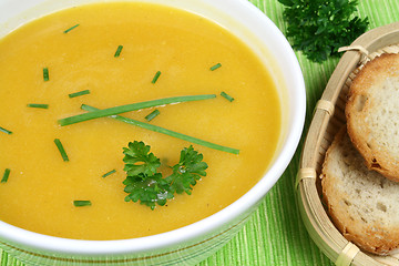 Image showing Pumpkin soup