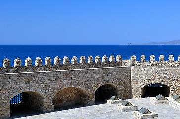 Image showing Fortification: Venetian castle (Koules), in Crete, Greece