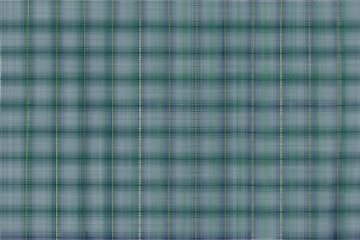 Image showing Blue Green Plaid with Yellow Stripe